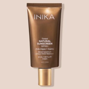 INIKA Organic Tinted Natural Sunscreen SPF50+ 50mL
